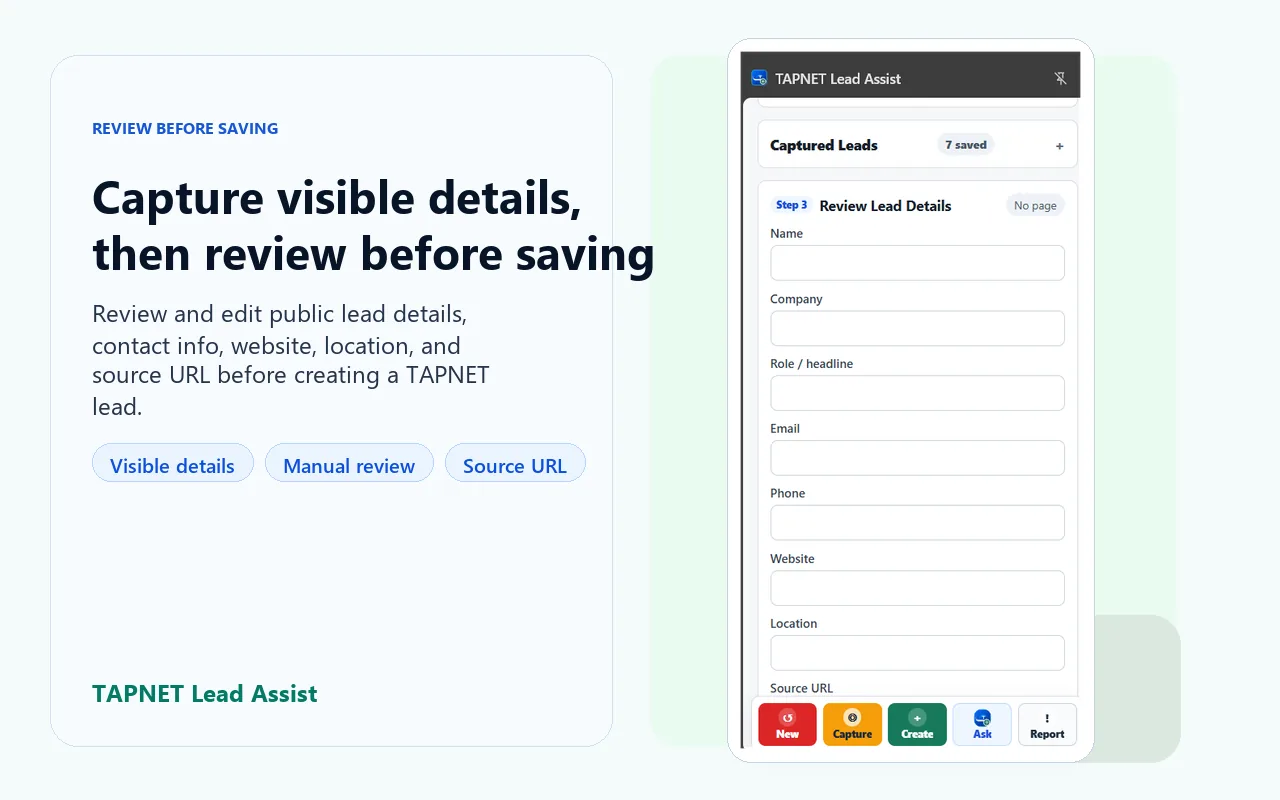 Lead Assist Capture Prospects Any Page