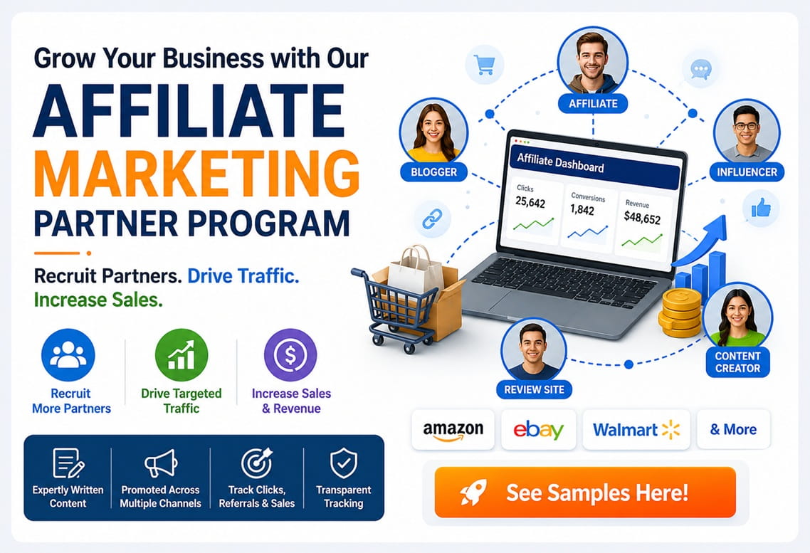 Affiliate marketing distribution